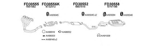 VENEPORTE 300031 Exhaust System